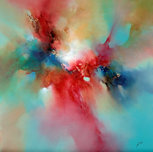 Eden Pill by Simon Kenny - Original Painting on Box Canvas